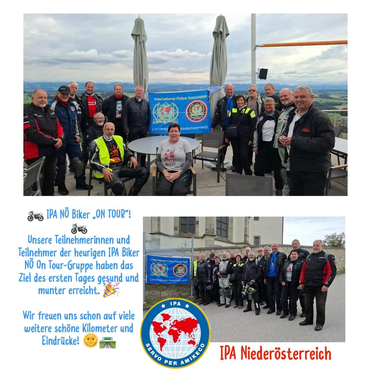 🏍️ IPA NÖ Biker „ON TOUR“! 🏍️