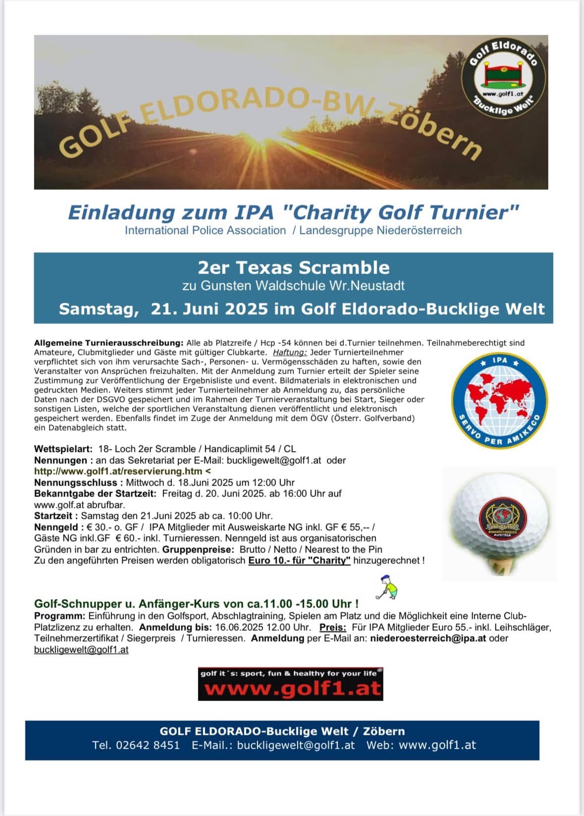 Charity Golf Turnier