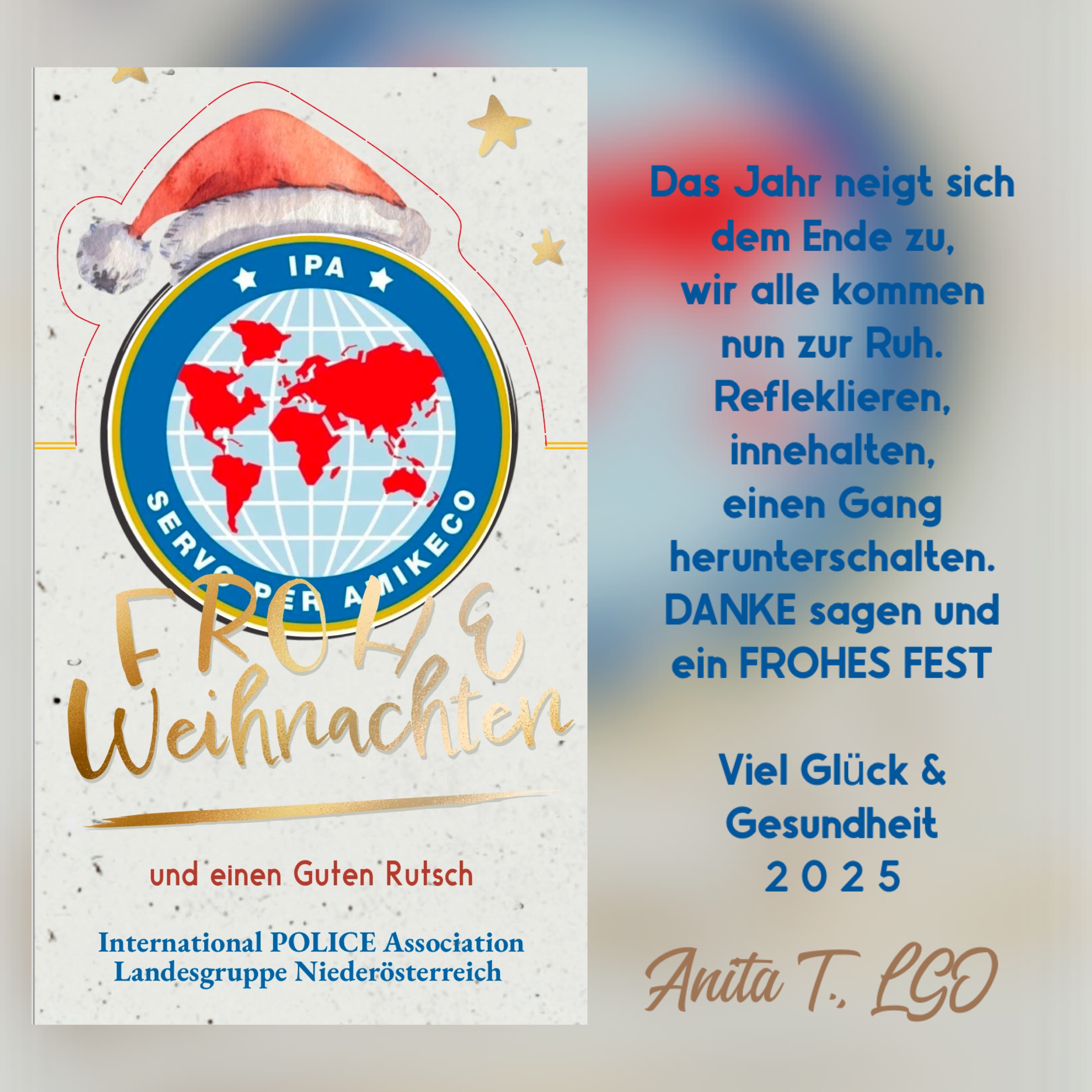 Frohe Weihnachten & einen Guten Rutsch