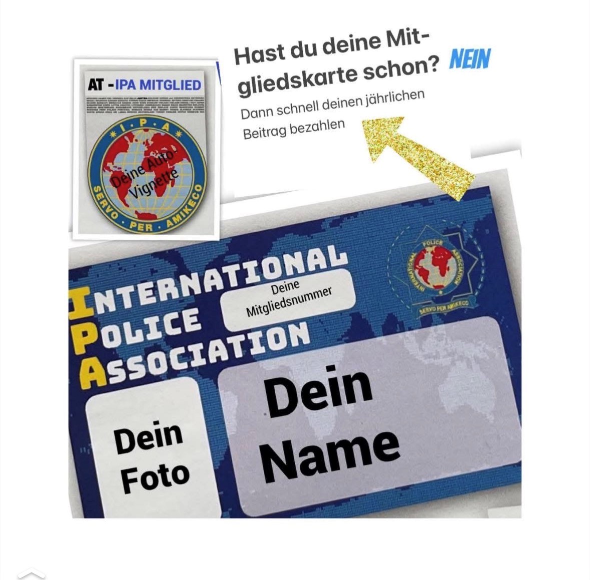 Zahlung des Mitgliedsbeitrages